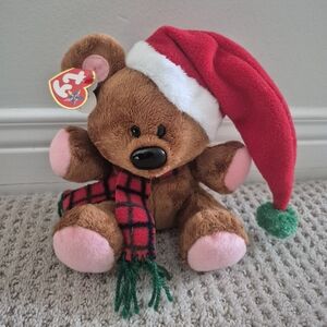 TY Beanie Buddy 'Pooky' Bear 2005 With Tag
